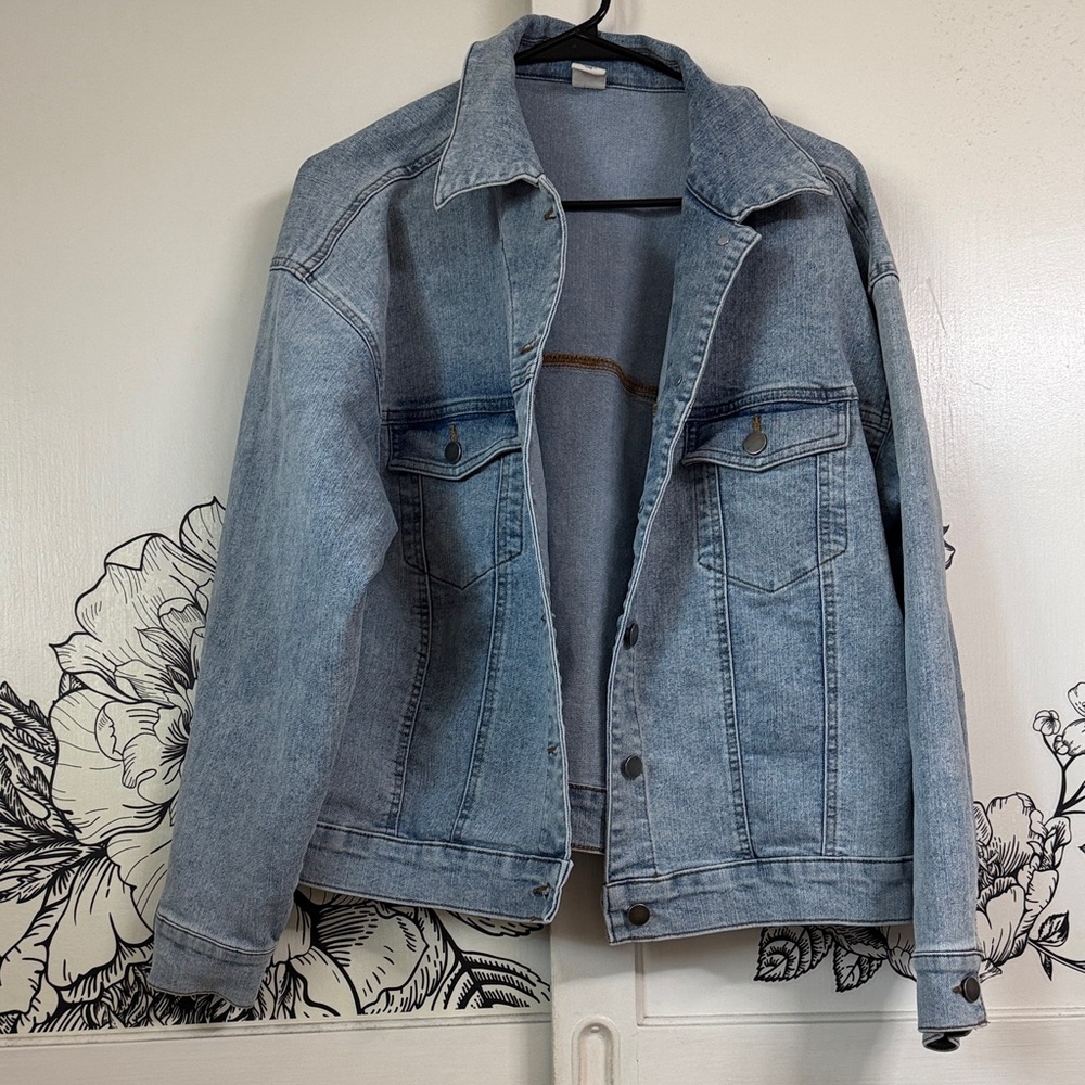 Melrose and Market Light Blue Denim Jean Jacket